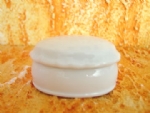 Foto Caixa de Porcelana oval com relevo 32