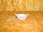 Foto Mini travessa riz c/ alça de porcelana 2,5 x 8,0 x 6,3