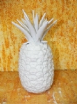 Foto Pote abacaxi de Porcelana  decorativo 22,5 x 13,5